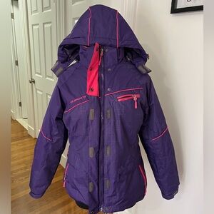CB Sport Purple and Pink Ski Snow Winter Jacket